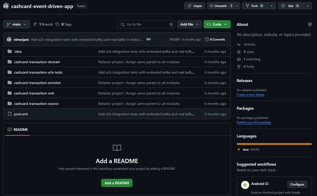 CashCard Application preview